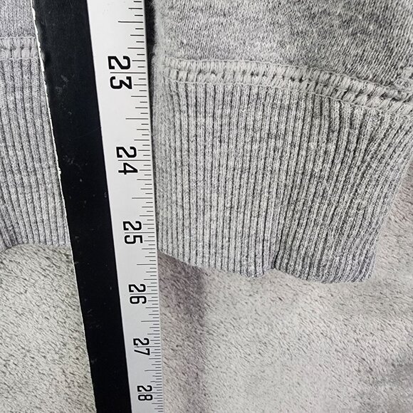 Mens Gray & Red Nike Arkansas Razorbacks Hoodie Sweatshirt Long Sleeve Size M - Picture 9 of 10